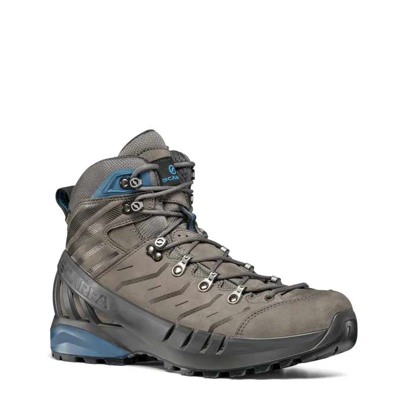 Scarpa Cyclone GTX Hiking Boots in Gull Grey - Blue Stone
